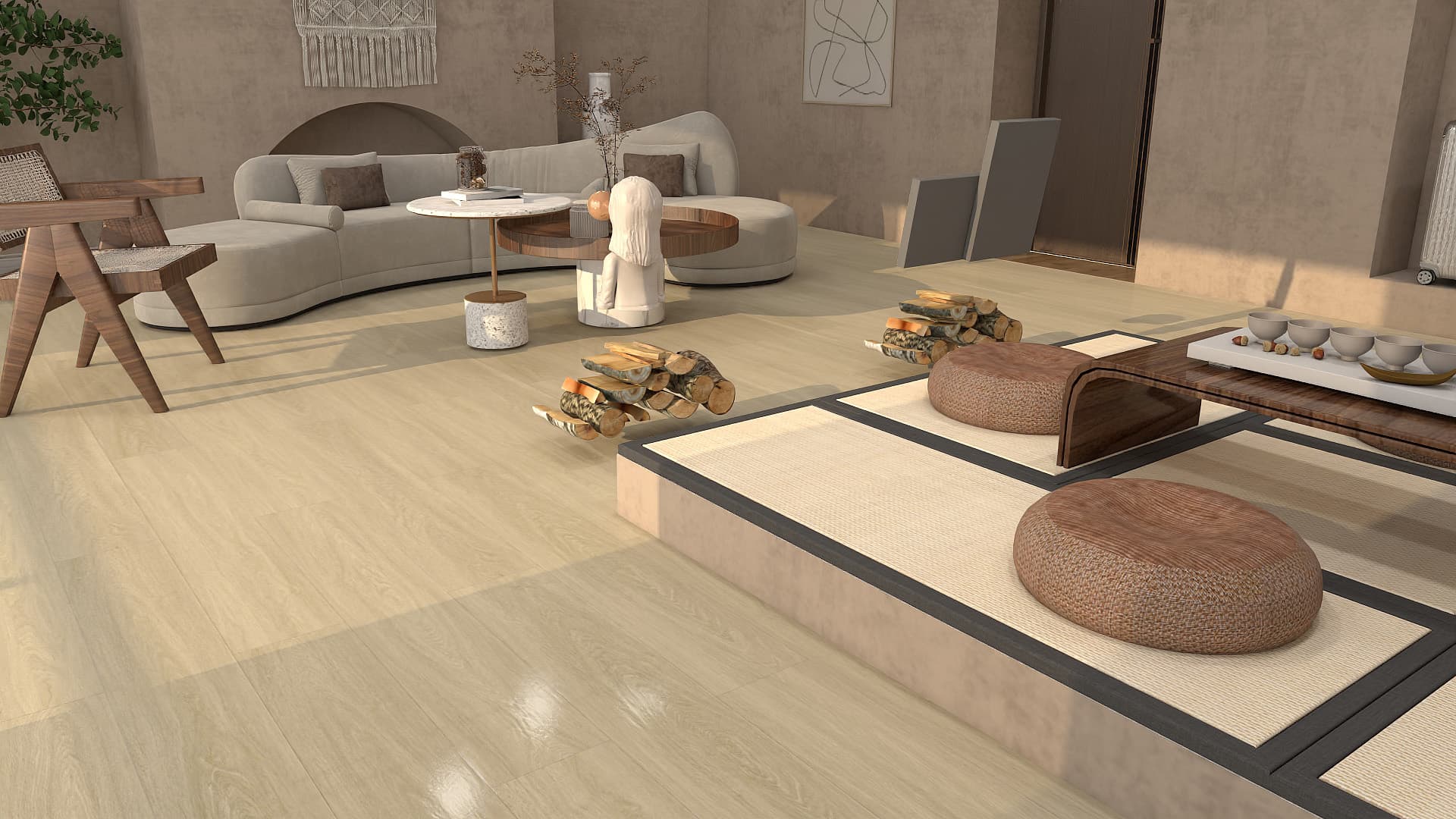 龐貝古櫟紋 完工照