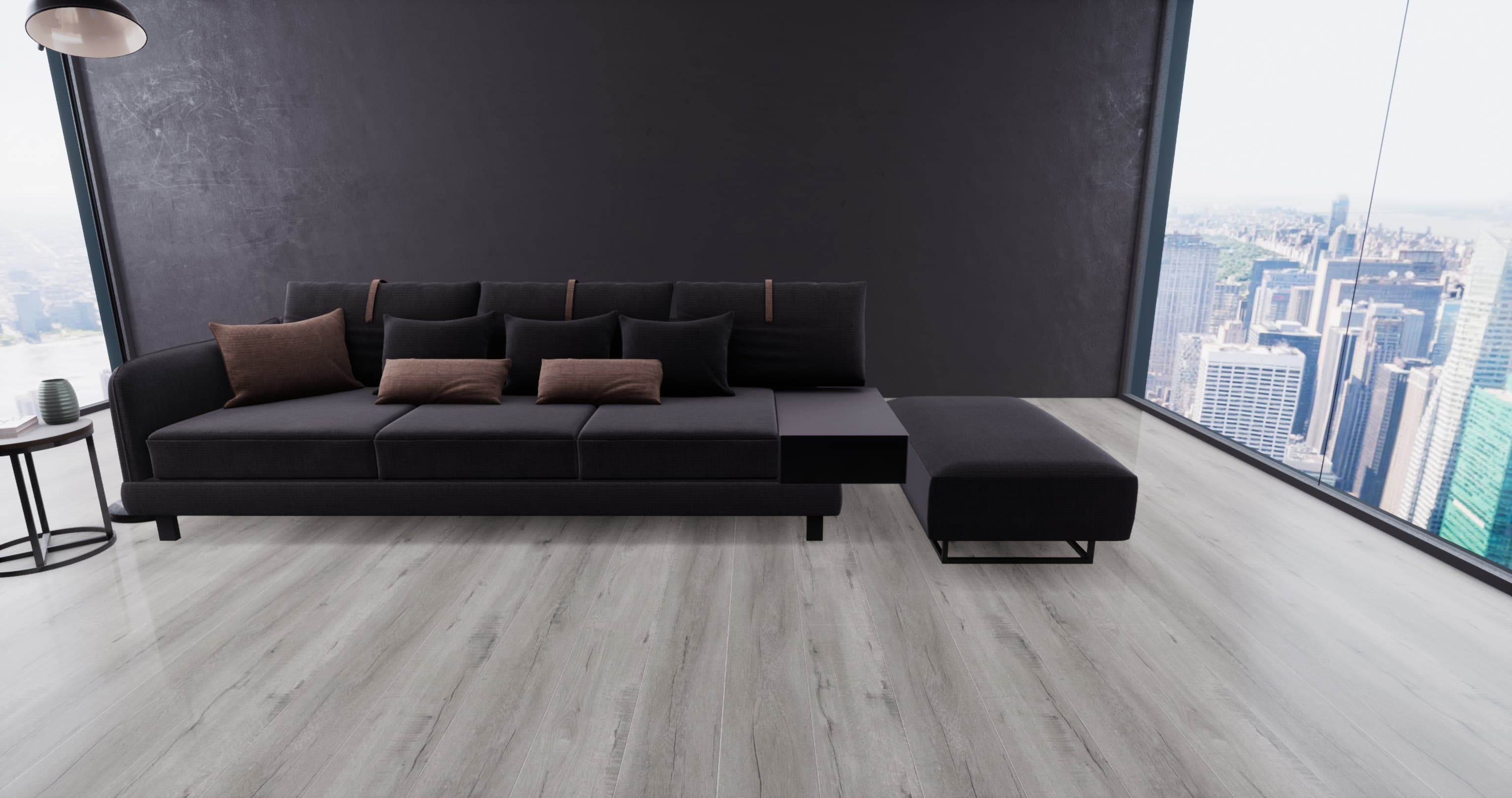 貝里斯深櫟紋 完工照